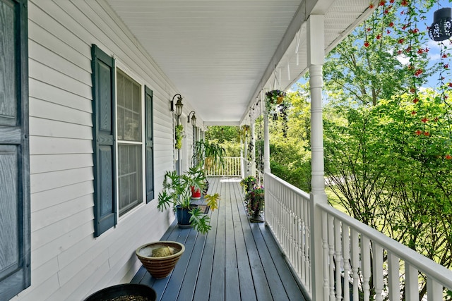 30 Airport Rd, Warwick, NY 10990 - view of wooden porch