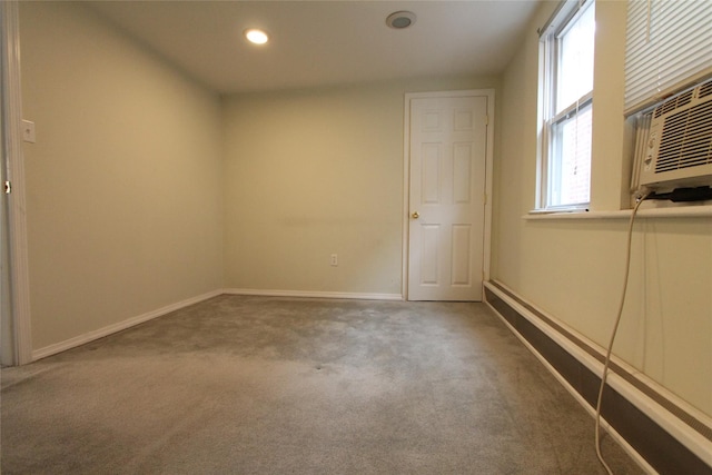 73-20 52nd Rd, Maspeth, NY 11378 - unfurnished room featuring carpet, baseboards, and recessed lighting