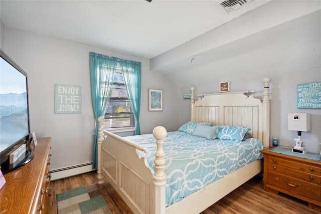 244 Laverne Ave, Holbrook, NY 11741 - bedroom with a baseboard radiator and wood finished floors
