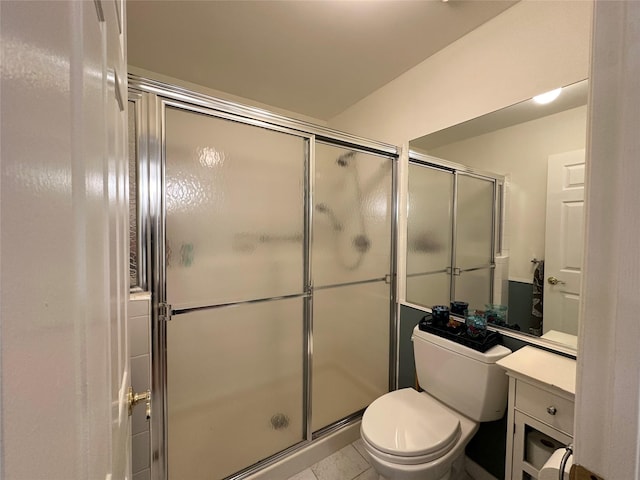 5 Baldwin Ct, Ridge, NY 11961 - full bath with an enclosed shower, vanity, and toilet