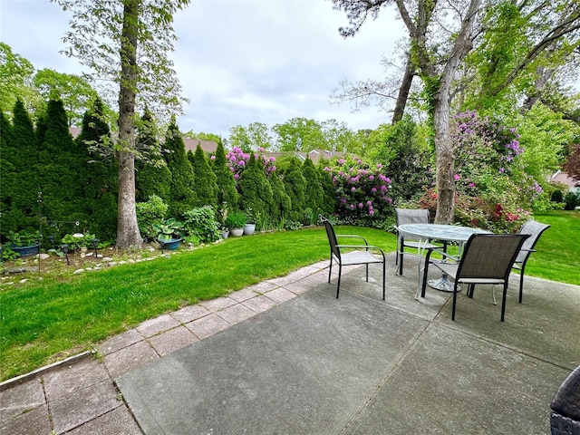 5 Baldwin Ct, Ridge, NY 11961 - view of patio / terrace with outdoor dining space