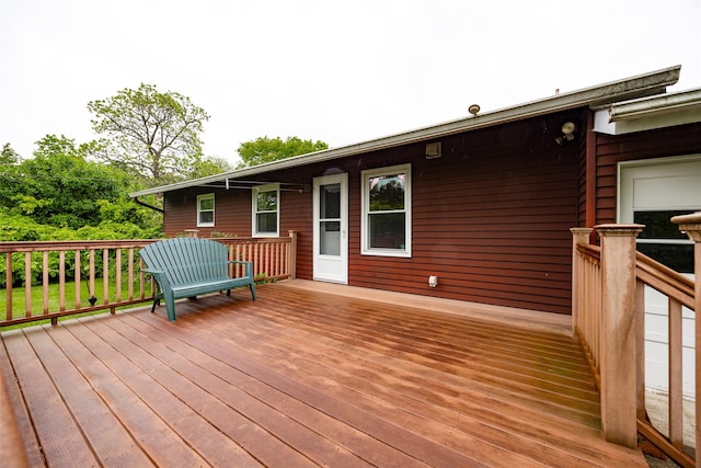 7 Sycamore Dr, Hyde Park, NY 12538 - view of wooden deck