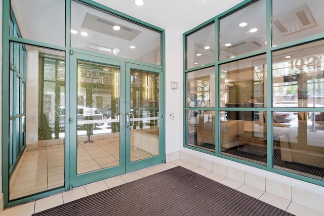 102 Bradhurst Ave Unit 906, New York Manhattan, NY 10039 - view of exterior entry featuring french doors