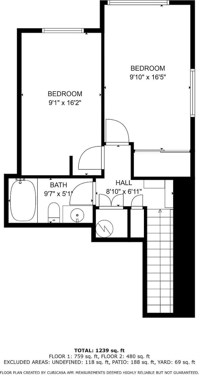 105 Surf Dr Unit 25, Bronx, NY 10473 - property floor plan