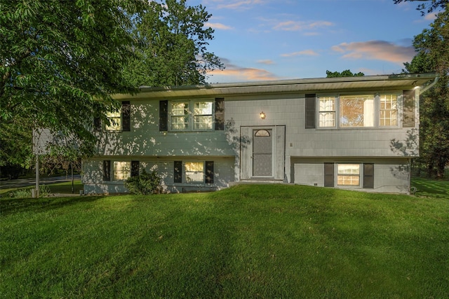 37 Lakeview Rd, Carmel, NY 10512 - bi-level home with a lawn and a garage