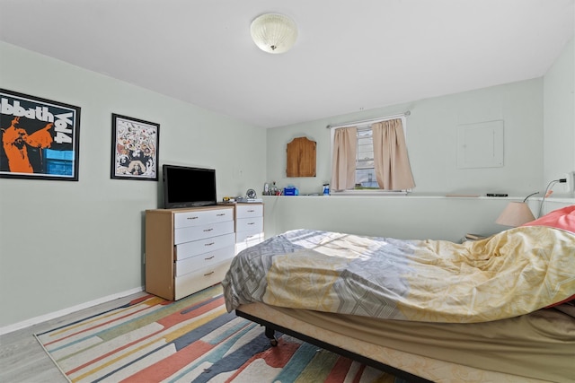 37 Lakeview Rd, Carmel, NY 10512 - bedroom featuring wood finished floors, baseboards, and electric panel