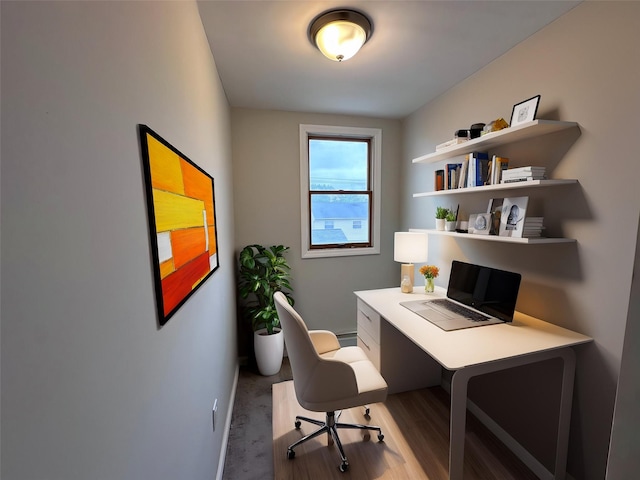 19 Leaf Ave, Central Islip, NY 11722 - office space featuring wood finished floors and baseboards