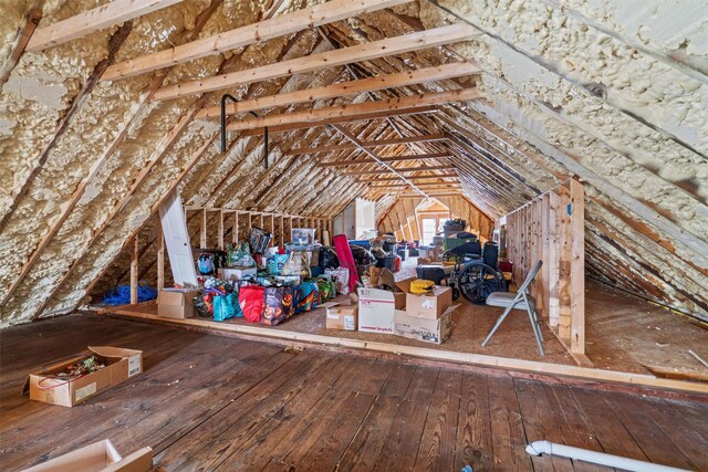 203 Highland Ave, Middletown, NY 10940 - view of attic