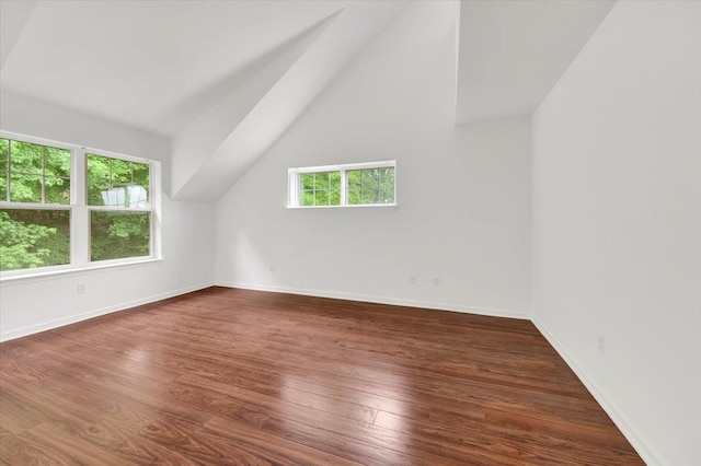 145 Underhill Ln Unit 145, Peekskill, NY 10566 - bonus room with wood finished floors, vaulted ceiling, and baseboards