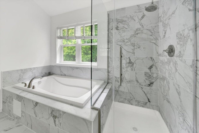 145 Underhill Ln Unit 145, Peekskill, NY 10566 - bathroom featuring a shower stall and a garden tub
