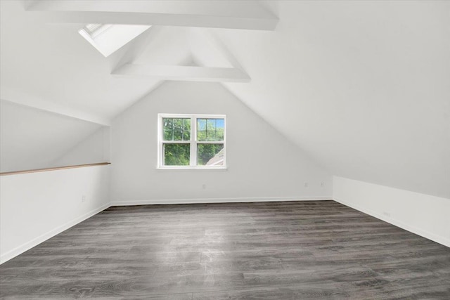 145 Underhill Ln Unit 145, Peekskill, NY 10566 - bonus room featuring a skylight, wood finished floors, and baseboards