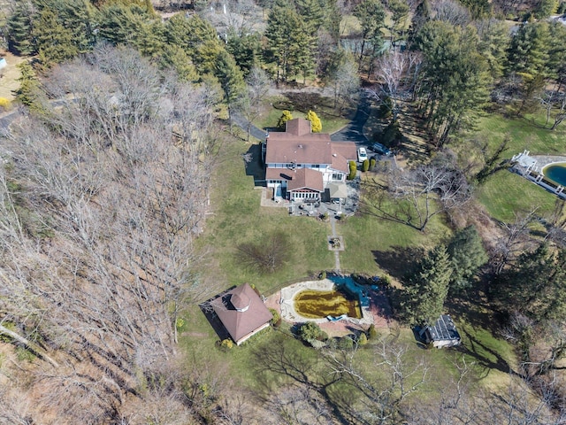 aerial overview of property's location