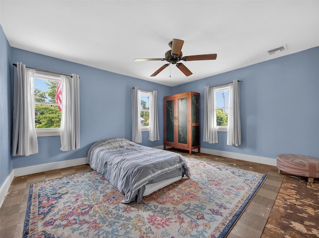 31 Hudson Ave, Stony Point, NY 10980 - bedroom featuring baseboards and ceiling fan