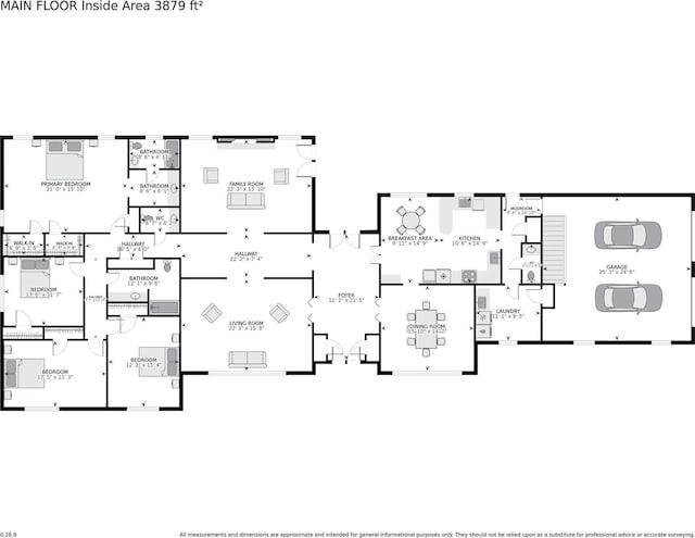 100 Foxhunt Cres, Oyster Bay Cove, NY 11791 - home floor plan