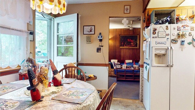 4 Christine Dr, Spring Valley, NY 10977 - dining space with a chandelier and light carpet