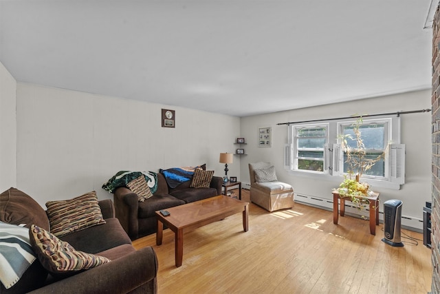 107 Underhill Ave, West Harrison, NY 10604 - living area with light wood finished floors and baseboard heating