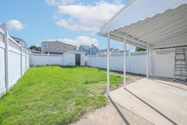 117-07 202nd St, Saint Albans, NY 11412 - view of yard with a patio and a residential view