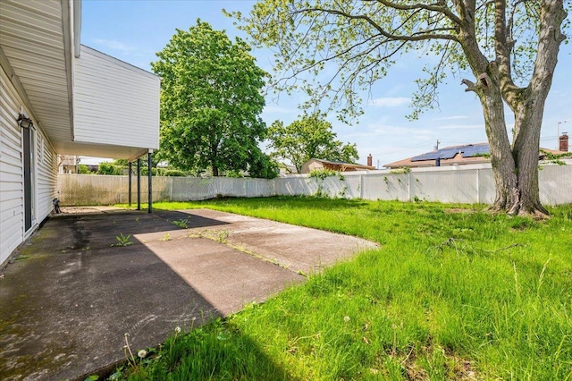 378 W Waukena Ave, Oceanside, NY 11572 - fenced backyard featuring a patio area