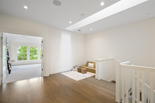 5 Rose Ln, Rye Brook, NY 10573 - spare room featuring wood finished floors, recessed lighting, and baseboards