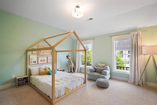5 Rose Ln, Rye Brook, NY 10573 - carpeted bedroom featuring baseboards and lofted ceiling
