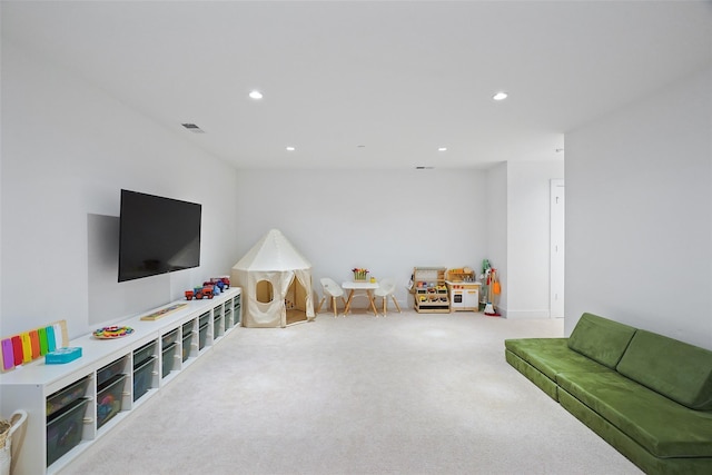 5 Rose Ln, Rye Brook, NY 10573 - game room with carpet flooring and recessed lighting