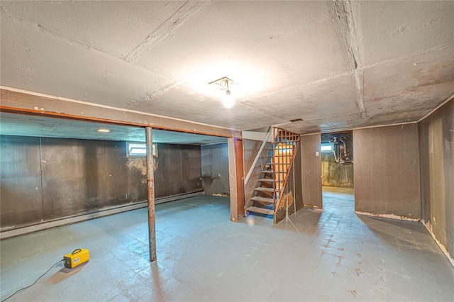51 Franklin St, Brentwood, NY 11717 - basement featuring stairs