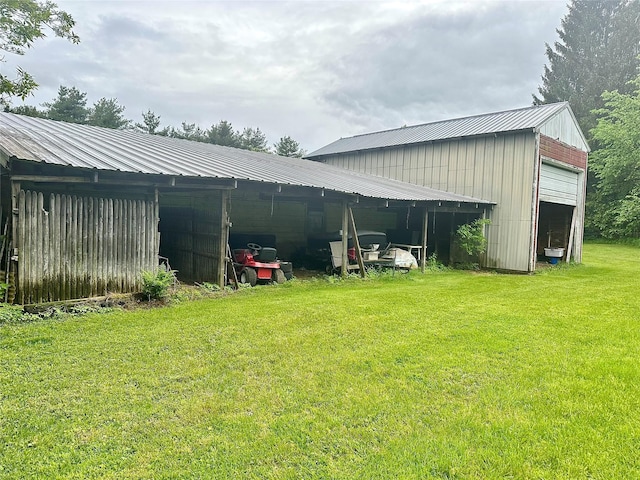 5646 Rte 82, Clinton Corners, NY 12514 - view of pole building featuring a lawn
