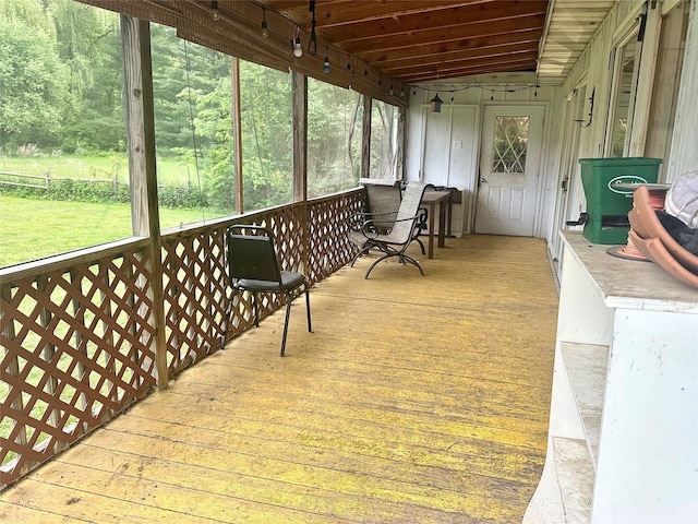 5646 Rte 82, Clinton Corners, NY 12514 - sunroom with a wood stove