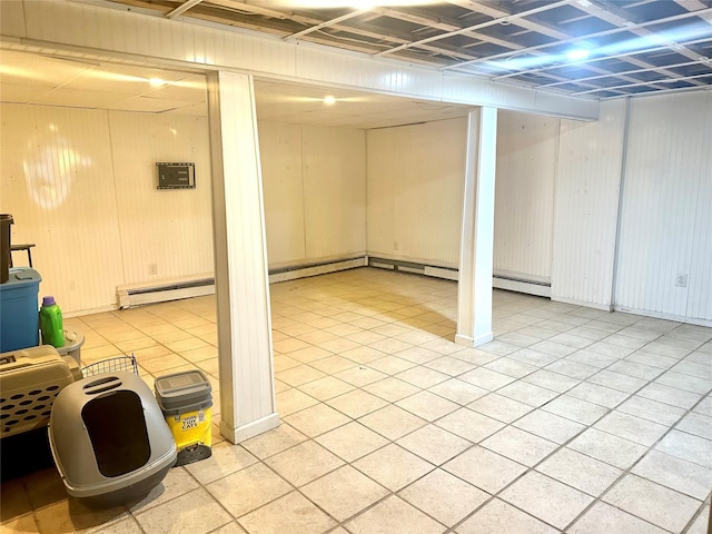 5646 Rte 82, Clinton Corners, NY 12514 - finished basement featuring light tile patterned flooring