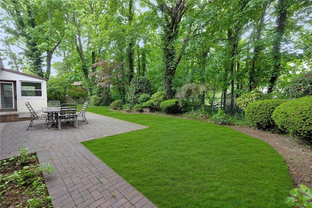64 Church St, Syosset, NY 11791 - view of yard featuring a patio area