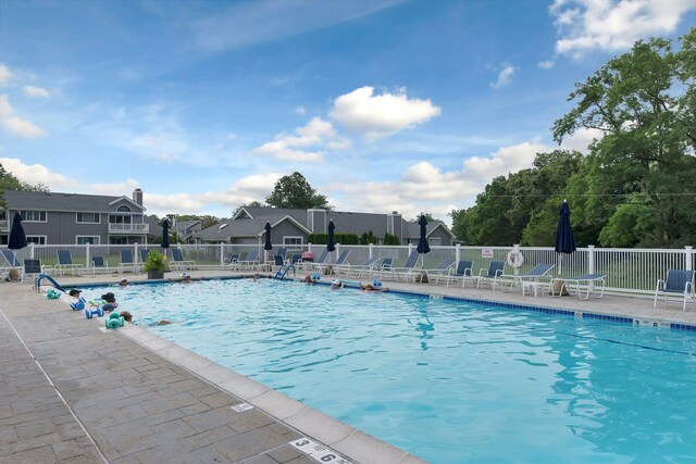 276 Dockside Ct, Moriches, NY 11955 - community pool with a patio