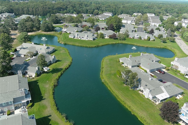276 Dockside Ct, Moriches, NY 11955 - aerial overview of property's location with nearby suburban area and a large body of water