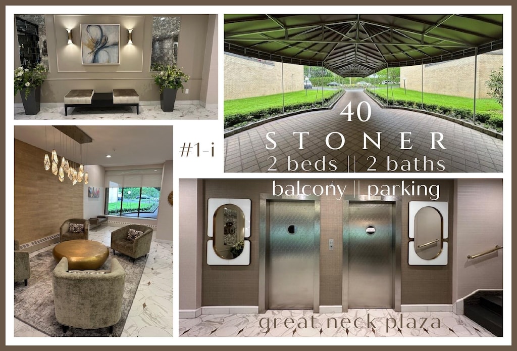 40 Stoner Ave Unit 1-I, Great Neck, NY 11021 - view of marketing collateral with multiple images