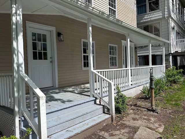 19 N Rd, Highland, NY 12528 - property entrance featuring a porch