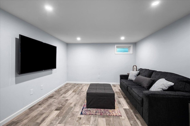 71 Harlan Dr, New Rochelle, NY 10804 - living room with wood finished floors and recessed lighting