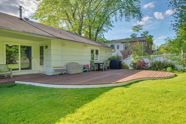 71 Harlan Dr, New Rochelle, NY 10804 - view of wooden terrace