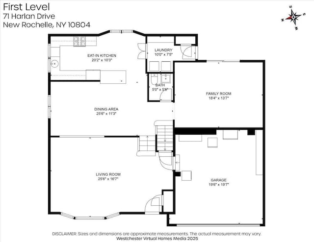 71 Harlan Dr, New Rochelle, NY 10804 - view of floor plan / room layout