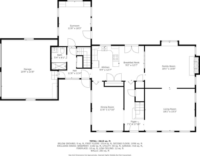 14 Wainscott Ln, East Setauket, NY 11733 - home floor plan