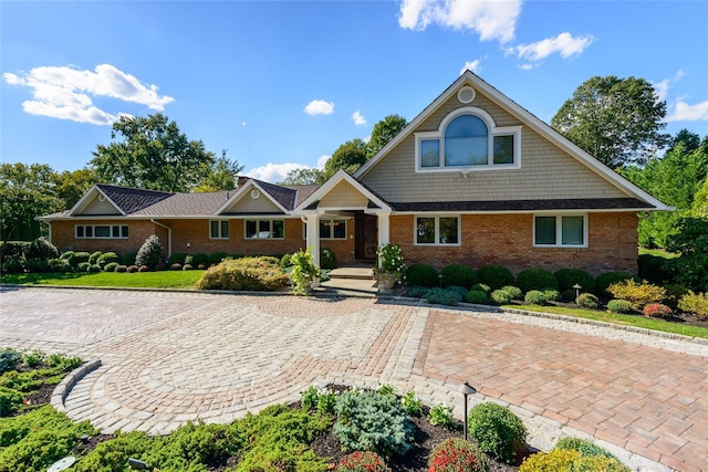 42 E Mall Dr, Melville, NY 11747 - view of front facade with brick siding