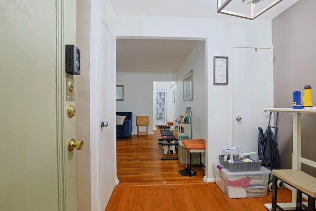 780 Bronx River Rd Unit A16, Bronx, NY 10708 - hall featuring wood finished floors and baseboards