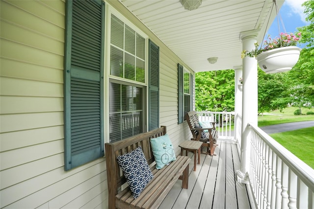 27 Millstream Ct, Pawling, NY 12564 - view of wooden porch