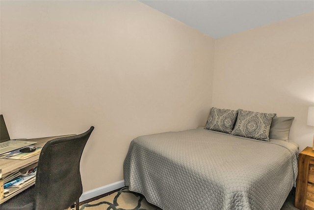 99 S Park # 308, Rockville Centre, NY 11570 - bedroom featuring baseboards and a desk