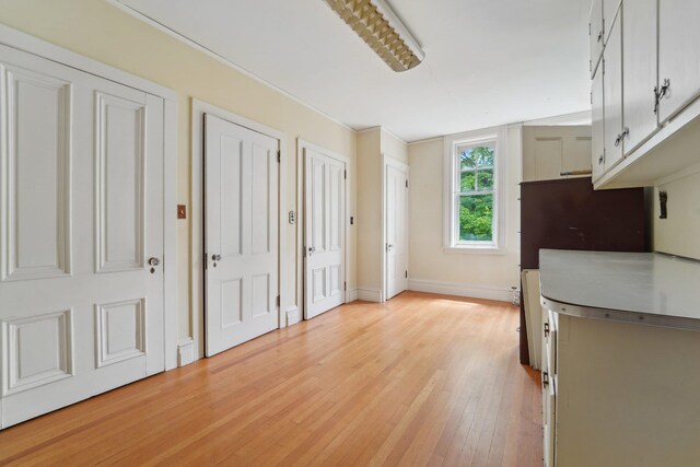 90 Main St, Chester, NY 10918 - kitchen featuring light wood-type flooring and baseboards