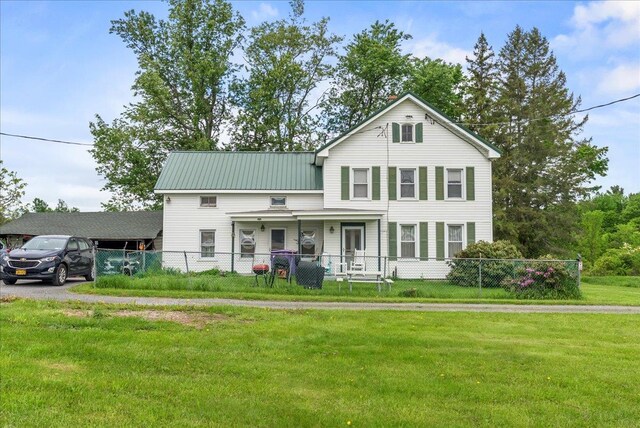4248 Western Tpke, Call Listing Agent, NY 12009 - view of front of house featuring metal roof