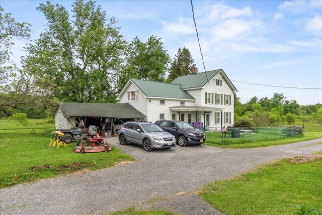 4248 Western Tpke, Call Listing Agent, NY 12009 - view of front of house with driveway