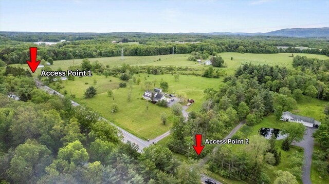 4248 Western Tpke, Call Listing Agent, NY 12009 - aerial view of property and surrounding area featuring rural landscape