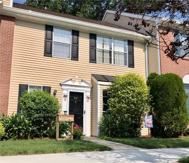 55 Winchester Ave, Peekskill, NY 10566 - view of townhome / multi-family property