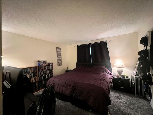 55 Winchester Ave, Peekskill, NY 10566 - bedroom with carpet floors and a textured ceiling