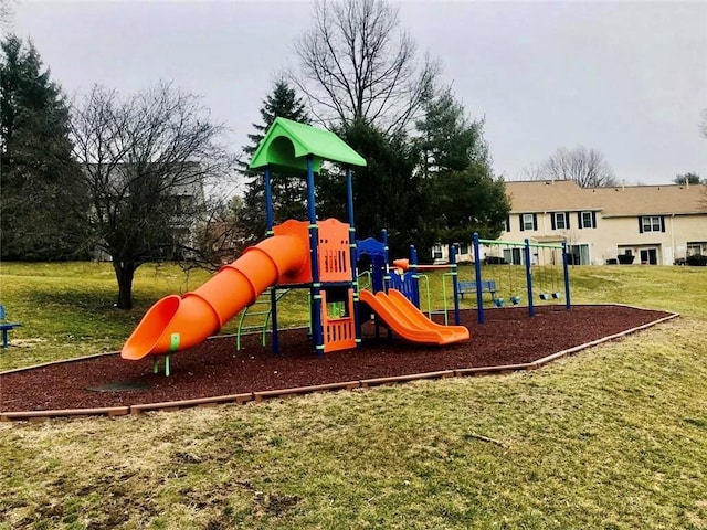 55 Winchester Ave, Peekskill, NY 10566 - community play area with a lawn