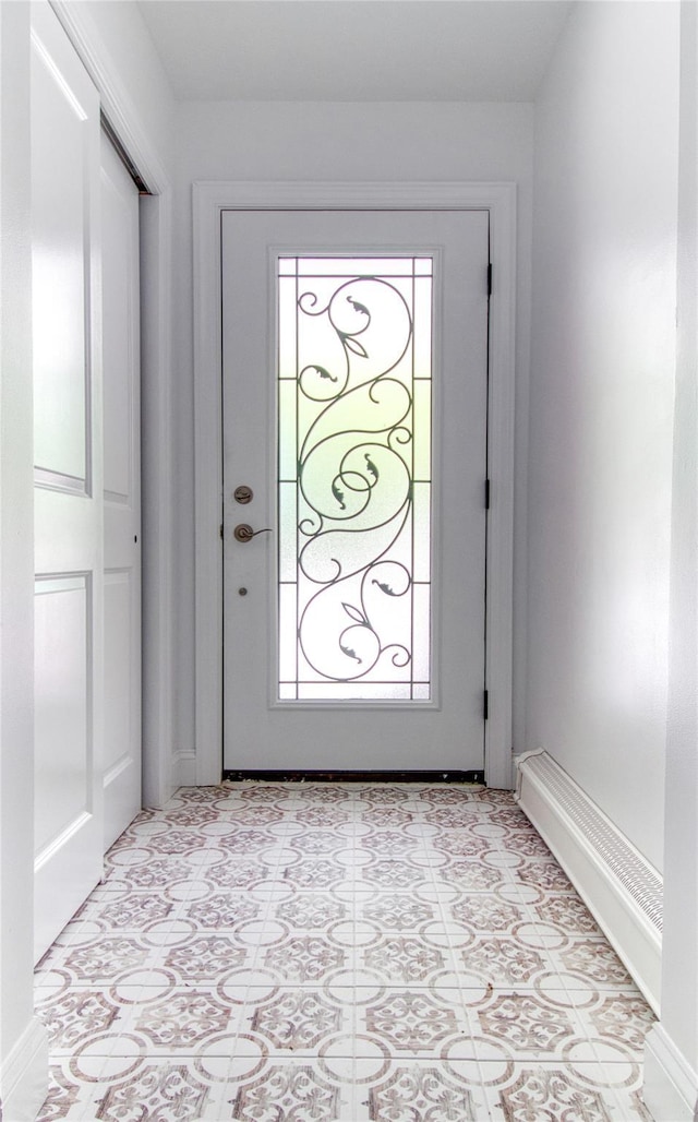 22 May Pl, Staten Island, NY 10312 - entrance foyer featuring plenty of natural light and baseboards